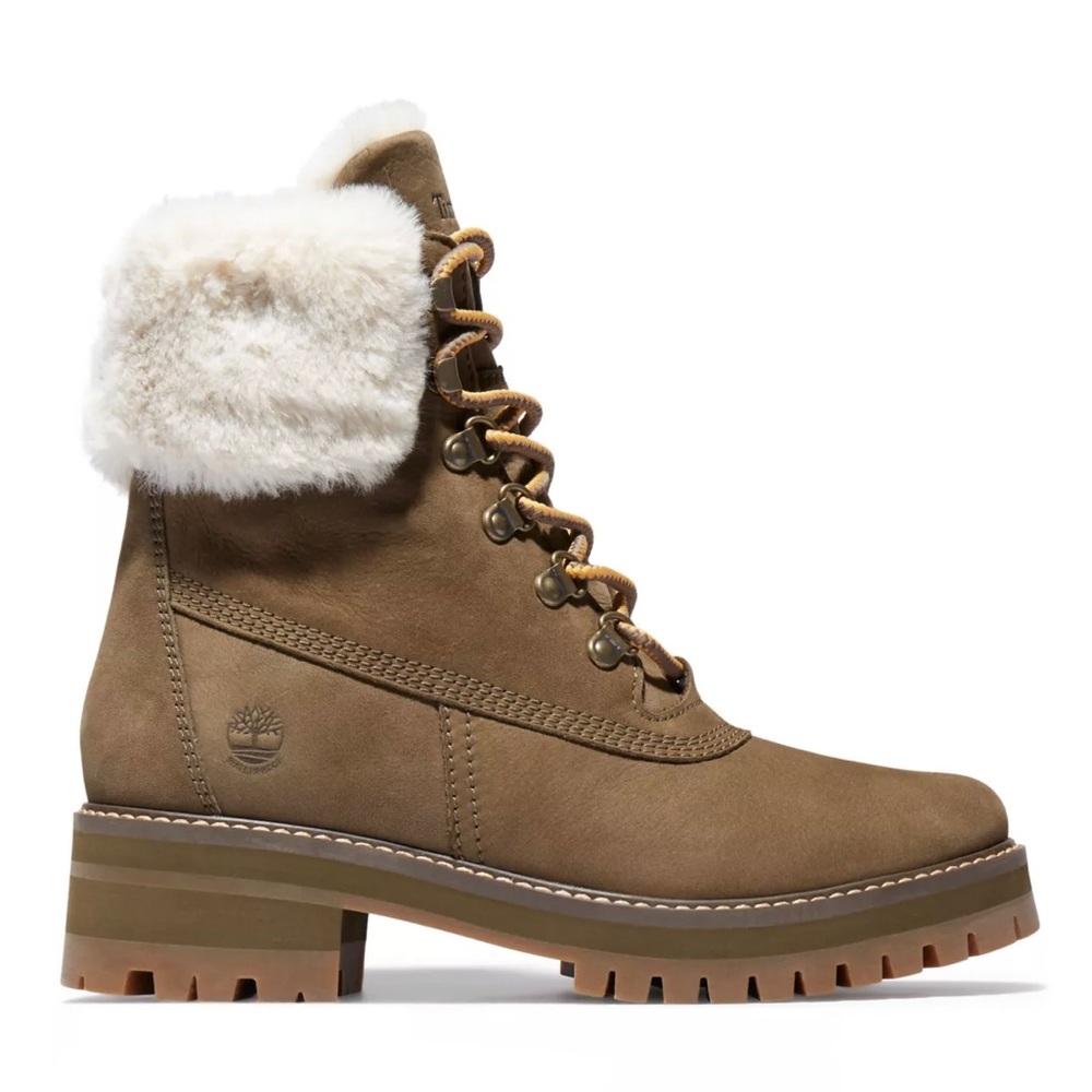 TIMBERLAND WOMEN'S COURMAYEUR VALLEY 6-INCH WATERPROOF FAUX-FUR BOOTS